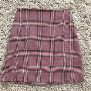 Brandy Melville Red Skirt New